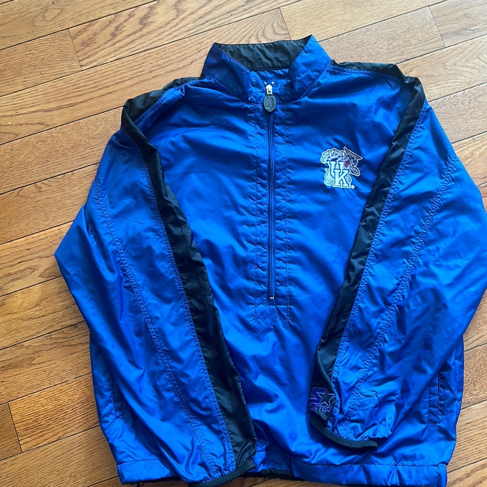 UK University of Kentucky Starter jacket. Mens Medium . Excellent Used Condition